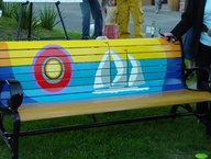 Art Benches in Riviera Village